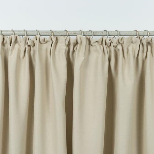 Blackout curtain light sand color