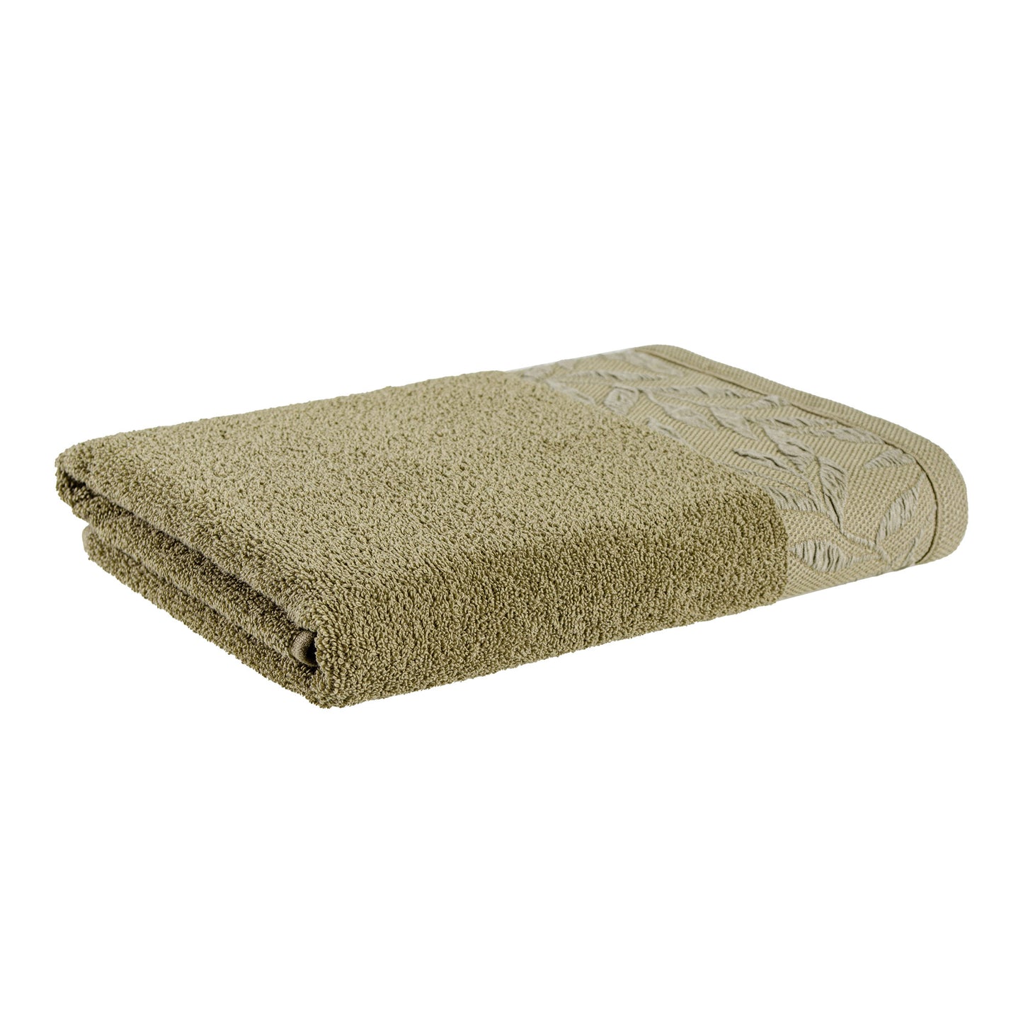 Terry towel green 70x130