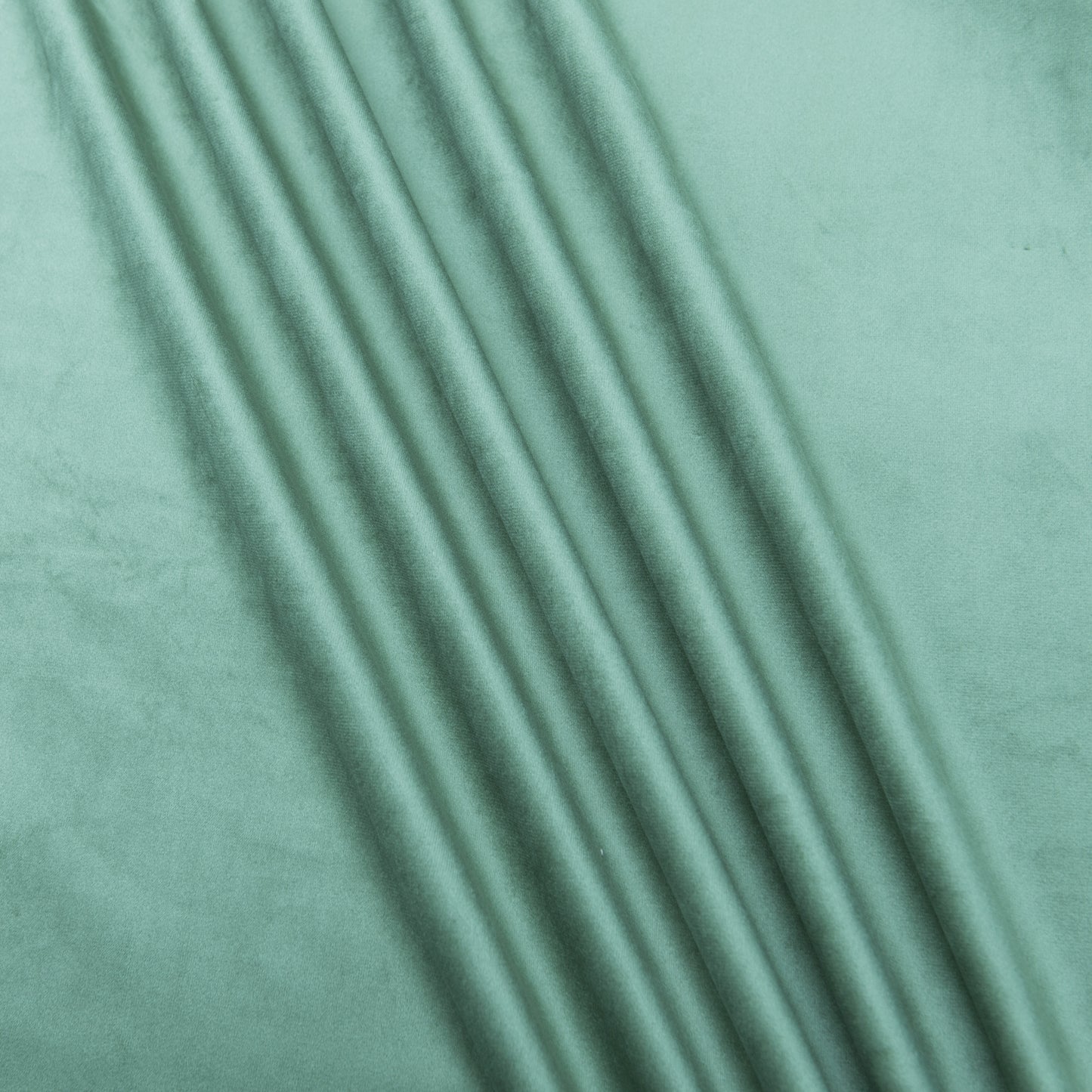 Velour Curtain “Pekin” Green Tea Shade
