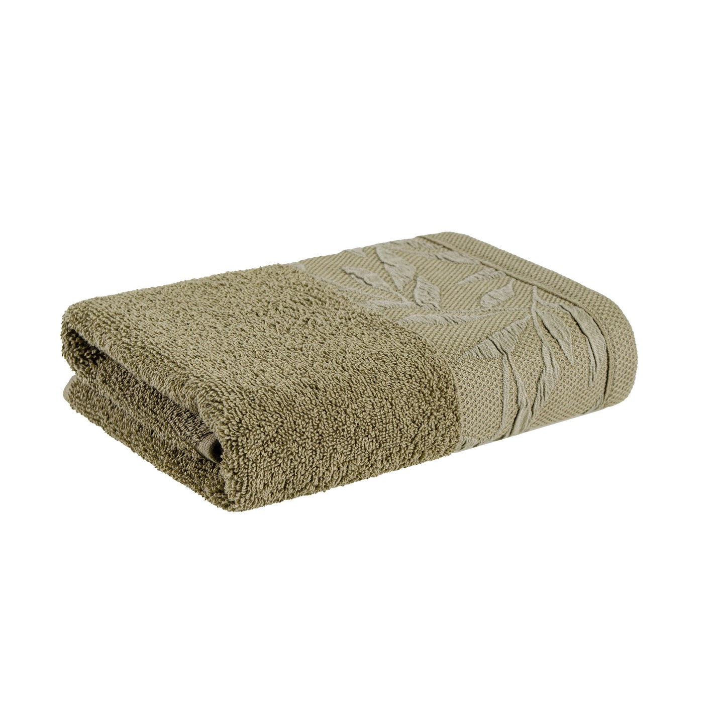 Terry towel green 50x90