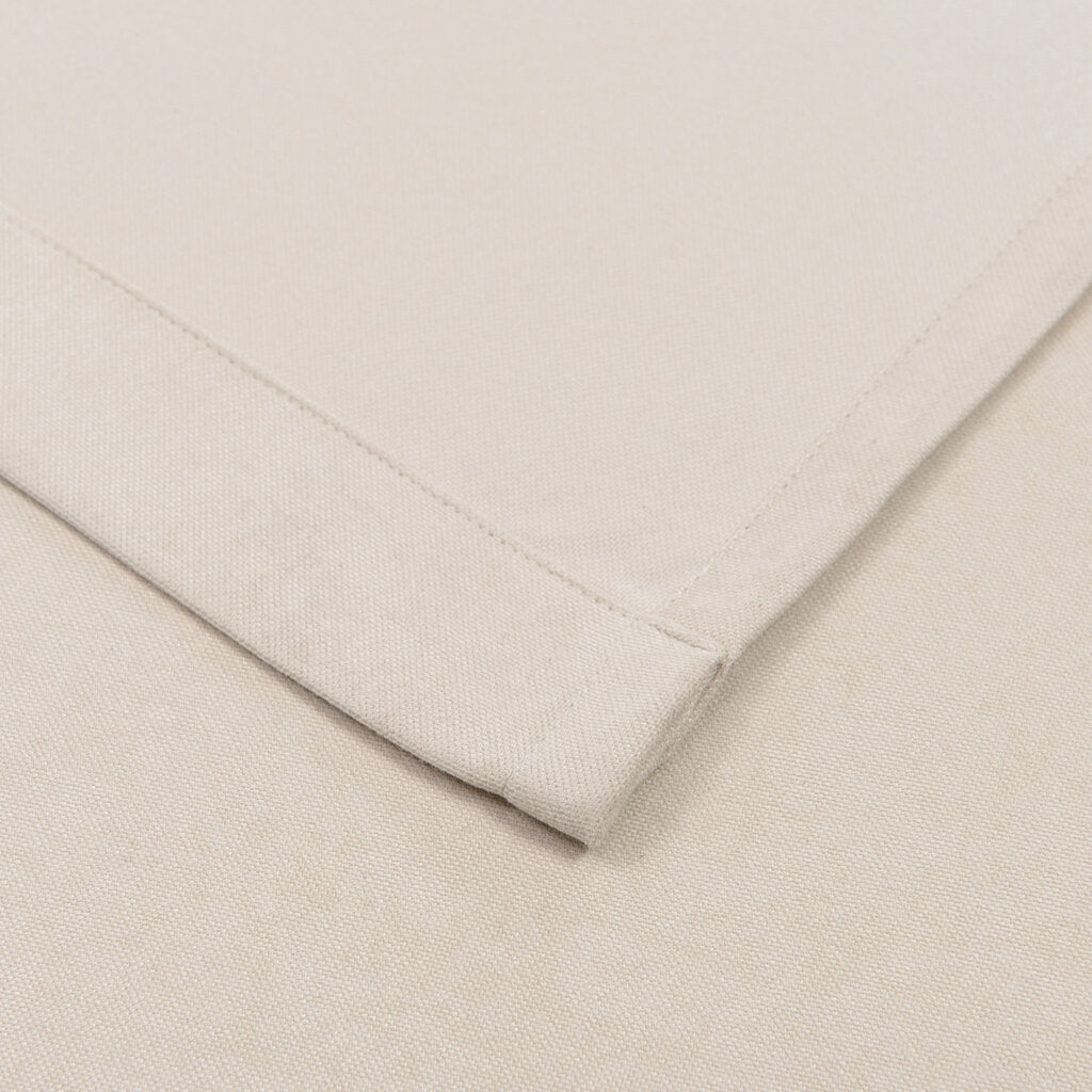 Curtain in creme brulee color