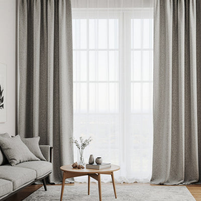 Curtains: Natural imitation collection