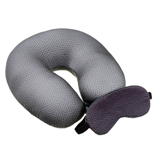 Travel pillow and eye patch
