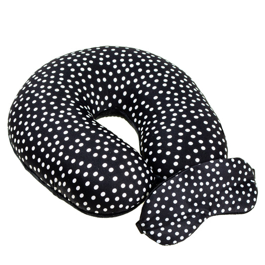 Travel pillow and eye patch