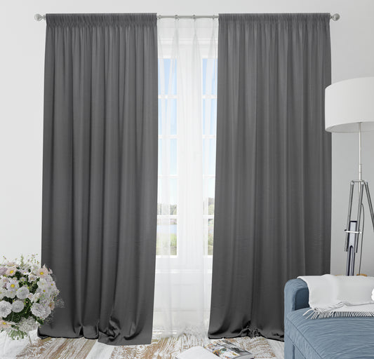Blackout Curtain grey