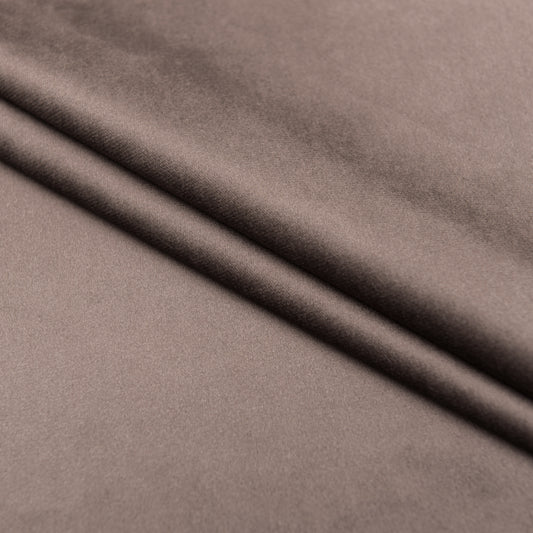 Velour Curtain “Pekin” Dark Brown