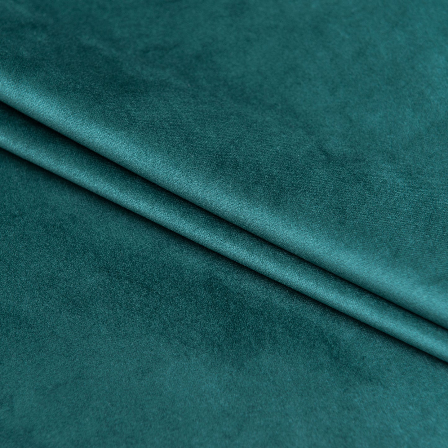Velvet Curtain “Peking” Green Turquoise