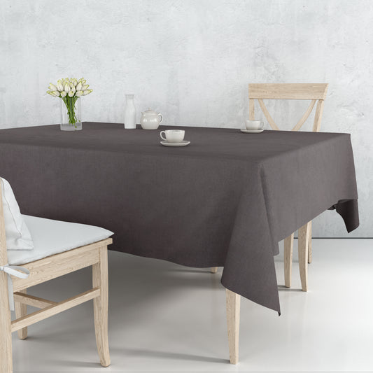 Dark Brown Prada Satin Tablecloth 135×135 cm