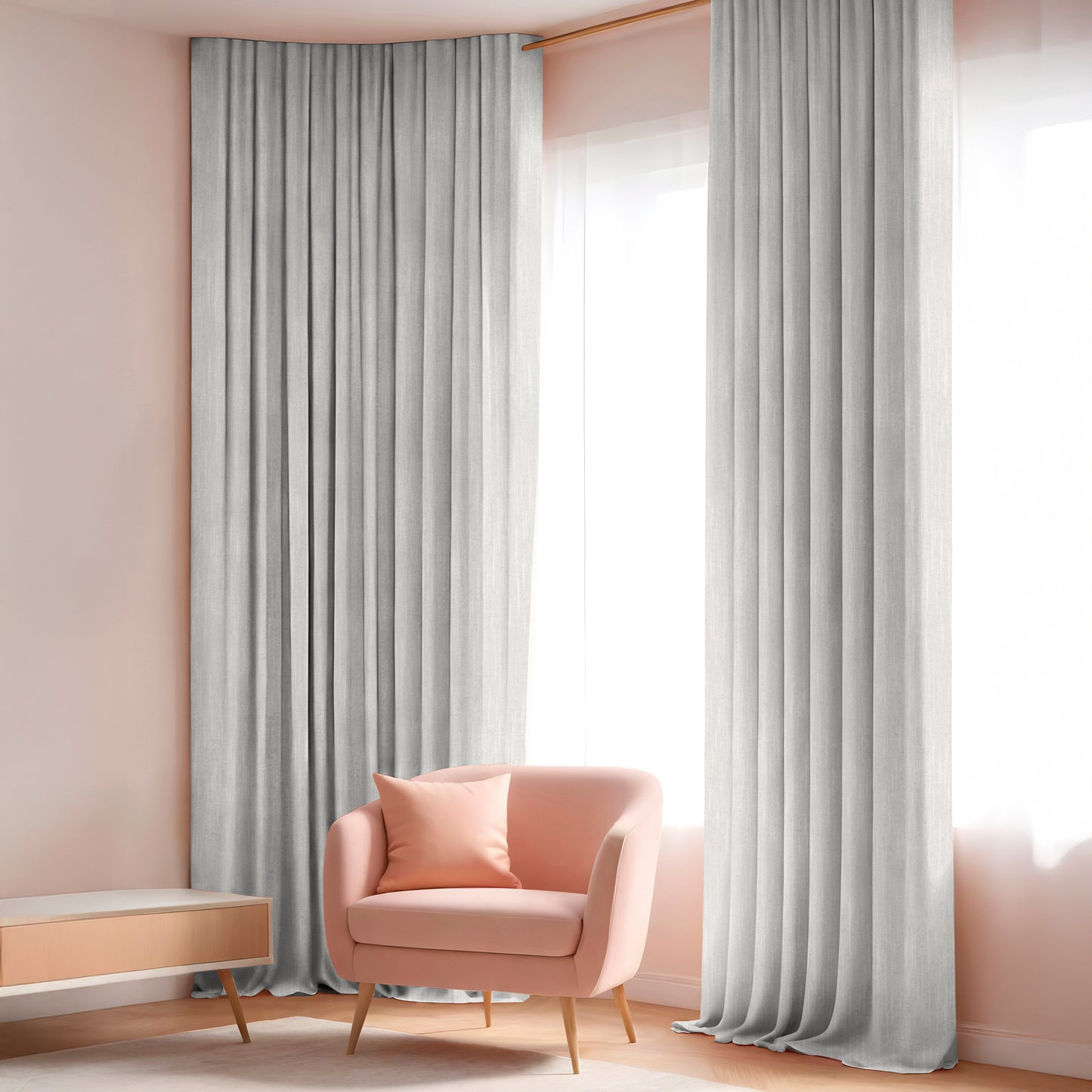 Curtain “Tipo” Light Gray