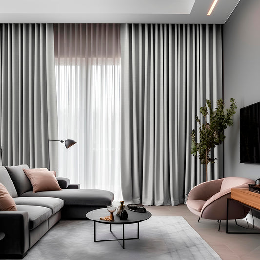 Curtain “Gilda” Light Gray