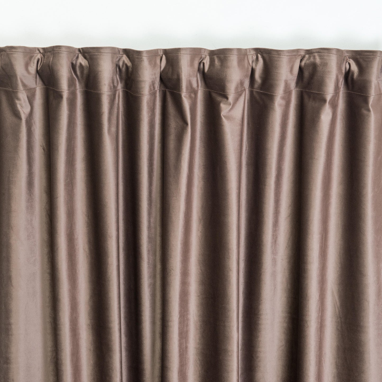 Velour Curtain “Pekin” Oak Bark