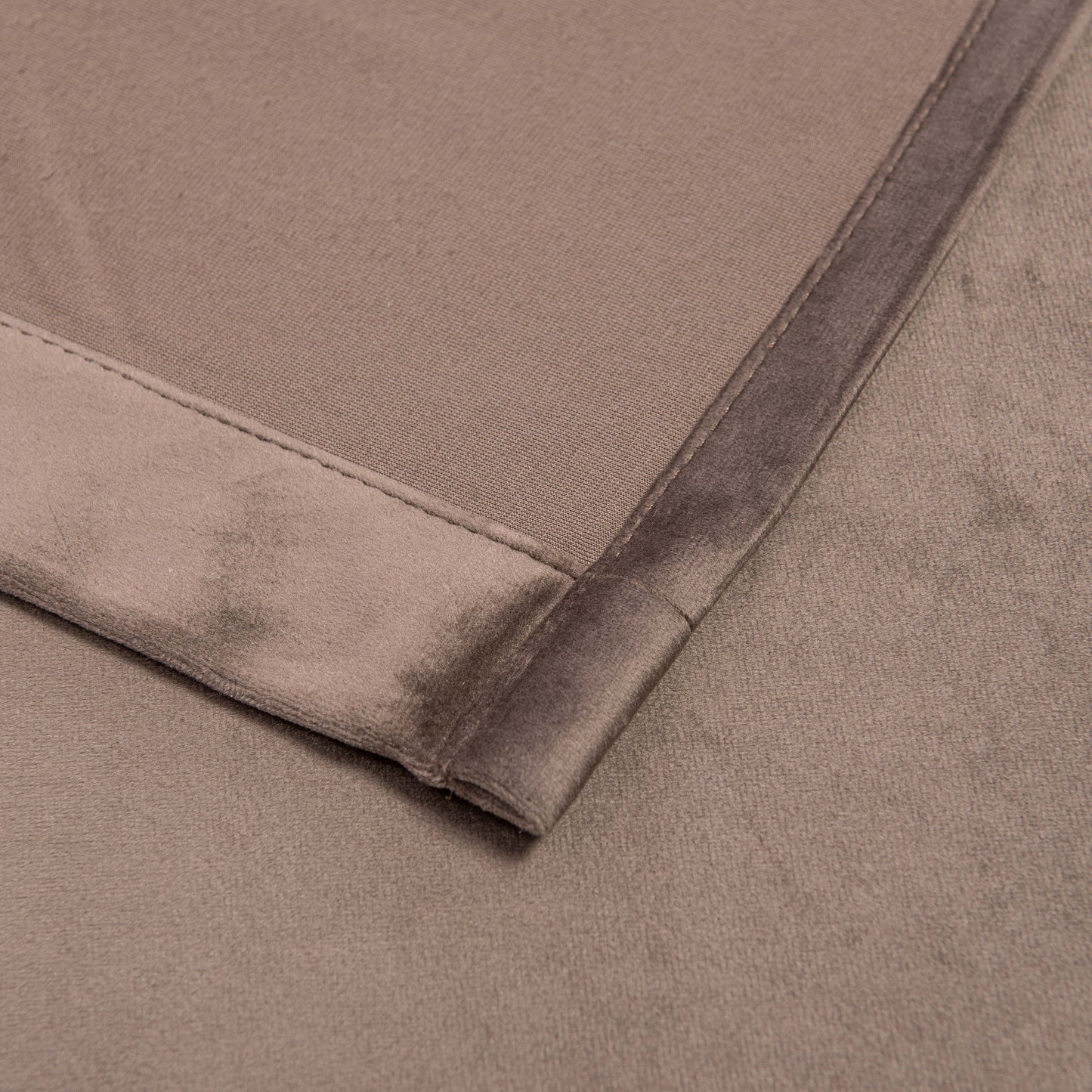 Velour Curtain “Pekin” Oak Bark