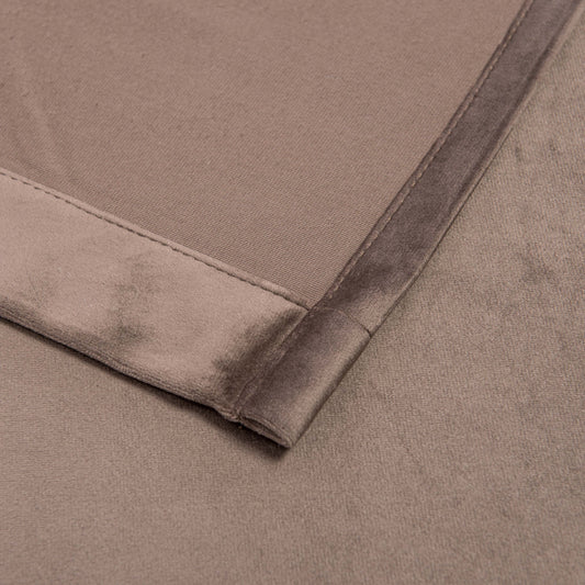 Velour Curtain “Pekin” Oak Bark