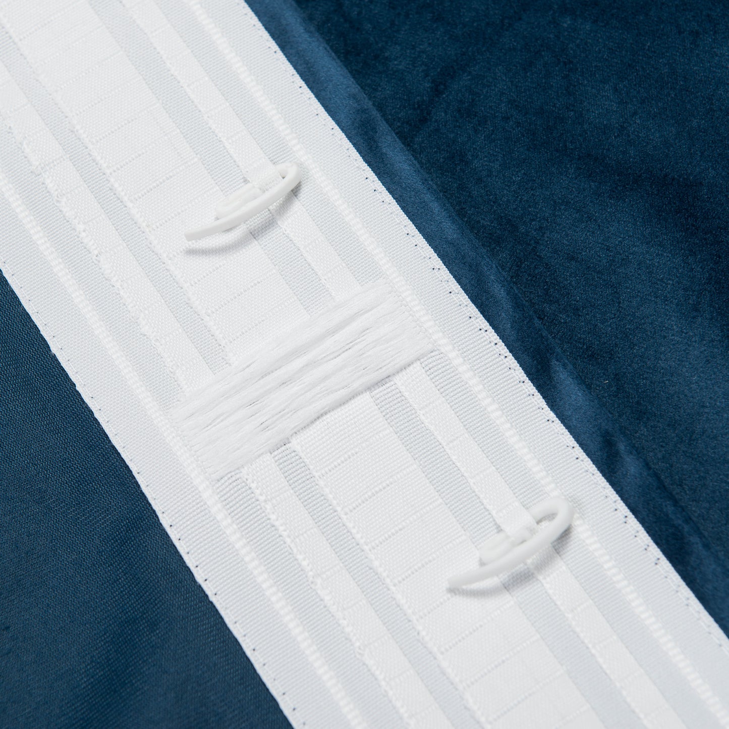Velour Curtain “Pekin” Dark Blue