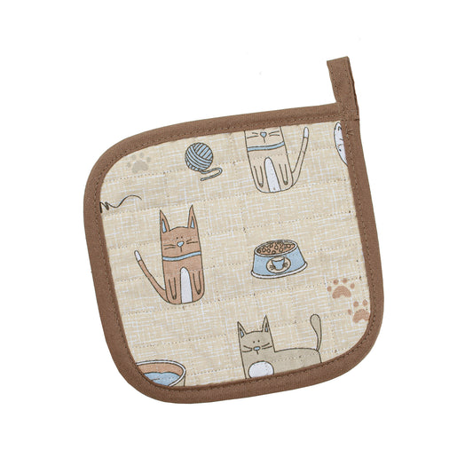 Textile-Contact mitt