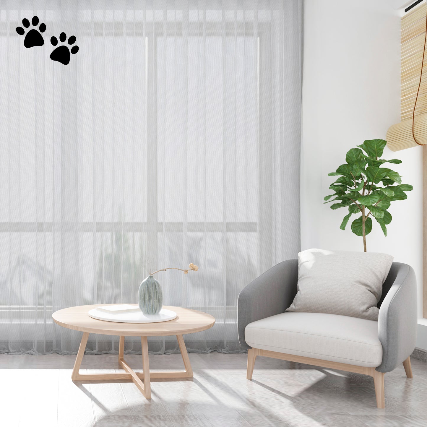 Tulle “Anti-Scratch Mesh” Natural