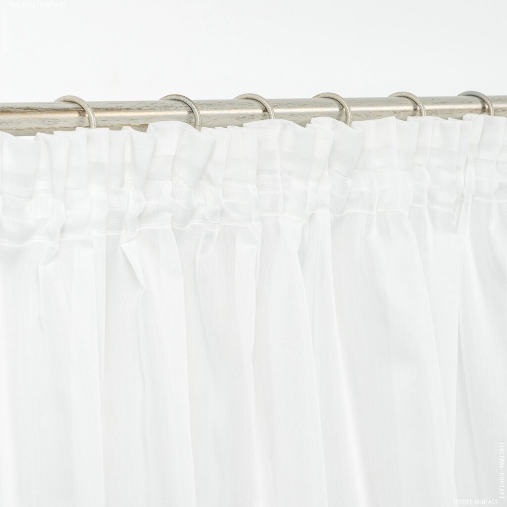 Ivory Batiste Sheer Curtain