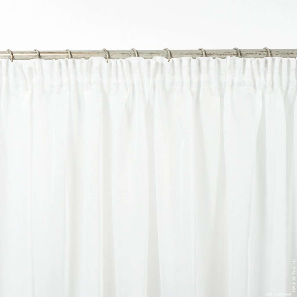 Ivory Batiste Sheer Curtain