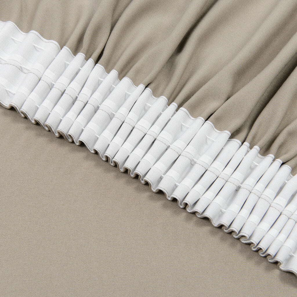 Sand and Beige Colored Curtain