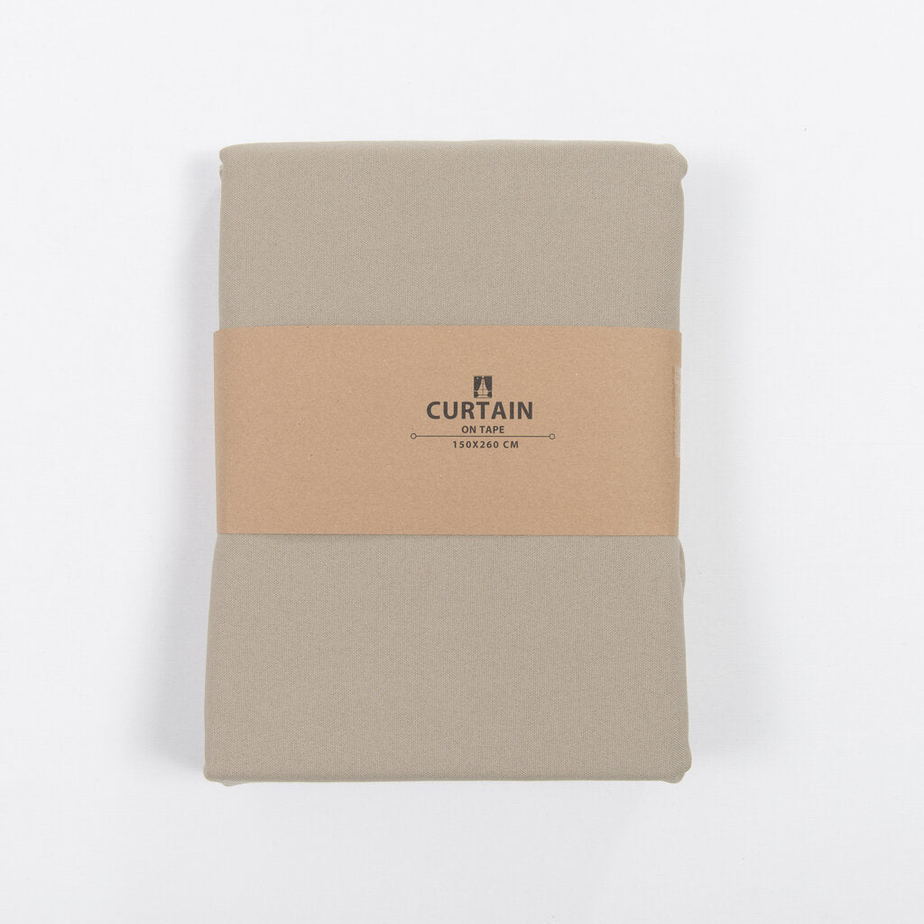 Sand and Beige Colored Curtain