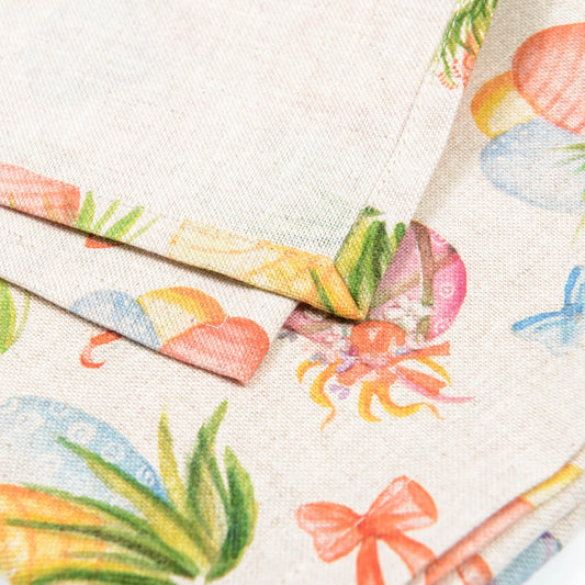 Easter Table Set: Runner 140×40 cm and 6 Napkins 40×40 cm